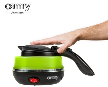 CZAJNIK TURYSTYCZNY ELEKTRYCZNY 0,5L 750W SKŁADANY