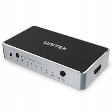 HDMI 1.4b 5 IN-1 OUT 4K Переключатель сигналов Unitek