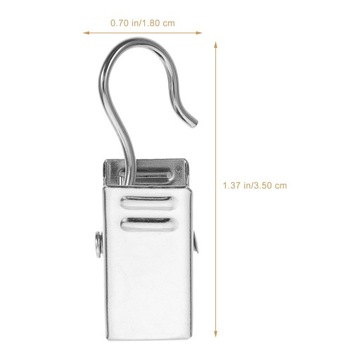 Клипсы для крепления штор. Крючки для крепления ванны