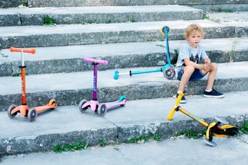 Hulajnoga Mini Micro Deluxe Orange pomarańczowa