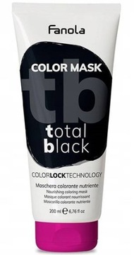 FANOLA COLOR MASKA KOLORYZUJĄCA BLACK CZARNA 200ml