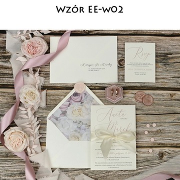 Приглашения на свадьбу Свадьба с открыткой с наклейкой