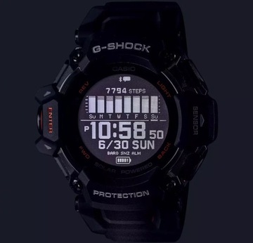 Sportowy zegarek męski Casio G-SHOCK G-SQUAD