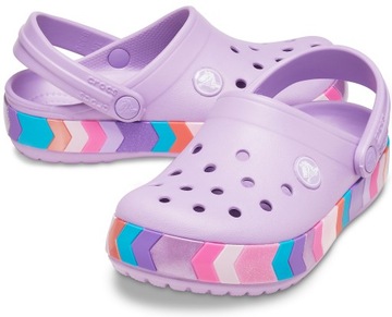 Crocs 207007 Crocband Chevron с бисером J2 33-34