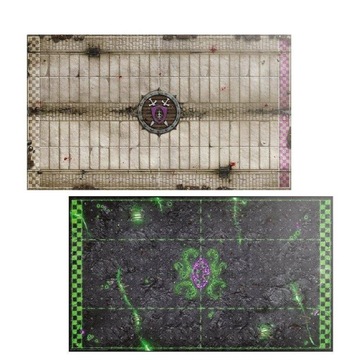 Поле для Альянса Старого Света и площадка для блиндажей Blood Bowl