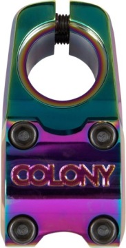Бампер BMX Colony Squareback Topload (анодированный в радужном цвете)