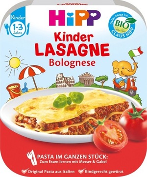 HIPP BIO WŁOSKIE LASAGNE BOLOGNESE 250g po 1r