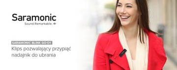 Беспроводной микрофон Saramonic Blink Go-D1