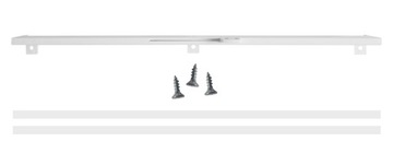 Воздушное окно с герметичным окном AIR BOX Белые окна из ПВХ 350 мм, неинвазивные