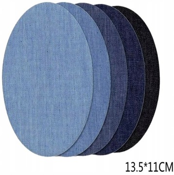 Большой набор самоклеящихся заплаток для джинсов с клеем TERMO PATCH, 30 шт.