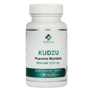 Kudzu ekstrakt z korzenia 500 mg 60 kapsułek