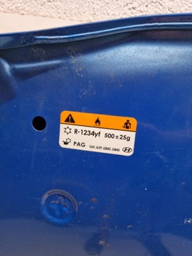 HYUNDAI ELANTRA 16-18 KAPOTA KRYT MOTORU