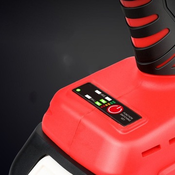 KLUCZ ZESTAW 18V 650NM WKRĘTARKA AKUMULATOROWA ELEKTRYCZNY DO AUTA + 2XAKU