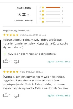 WELUROWA SUKIENKA Z MARSZCZENIEM, DEKOLT, KOLORY L