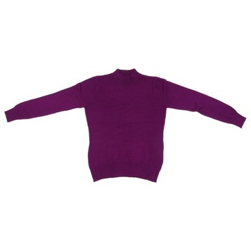 Koszule z wycięciem pod szyją Damski wełniany sweter z dzianiny luźny