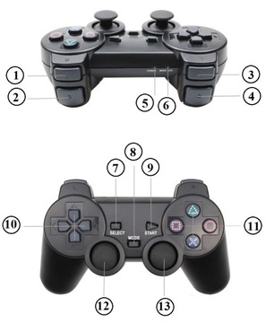 Беспроводная панель PS2 PlayStation 2 Контроллер PS