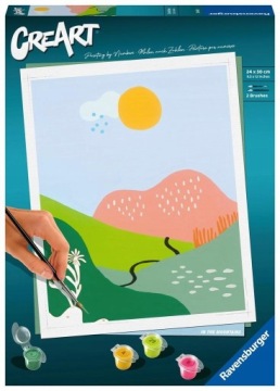 Obraz pro malování podle čísel Minimalistická krajina Numeromalování
