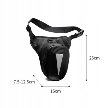 Водонепроницаемая мотоциклетная сумка до бедра.