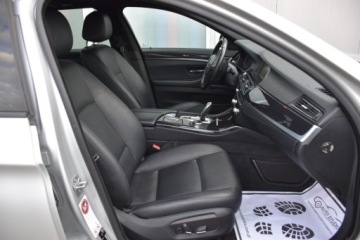 BMW Seria 5 F10-F11 Touring 520d 190KM 2014 BMW Seria 5 Head-Up Wirtual-Licznik NaviKameraSkoraPamiecPanoramaX Drive, zdjęcie 5