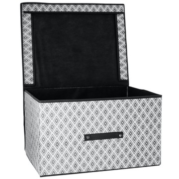 Organizer Do Szafy 50x40x30 Cm Zamykany Pudełko Na Ubrania Zabawki Bieliznę
