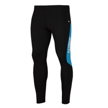 Legginsy na rower męskie CALEIDOSCOPE BLUE 2XL