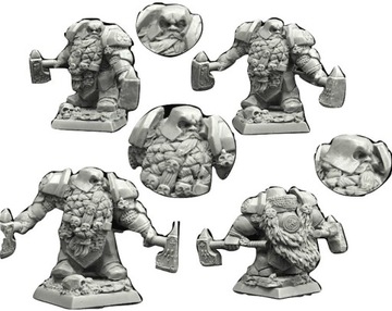 Scibor 28FM0226 Figurka Dwarf Lord Storgar 28mm
