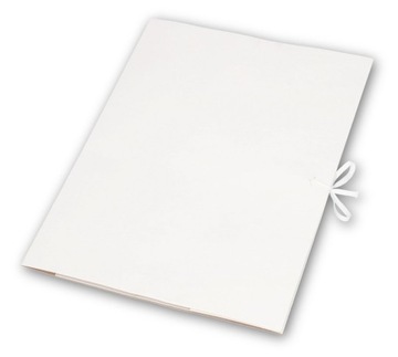 Папка-переплет, ГЛАДКАЯ, А4+, БЕЛАЯ, ИНТЕРПРИНТ