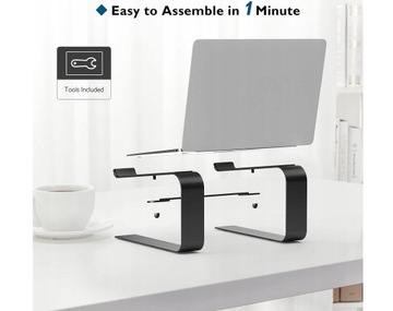 ПОДСТАВКА ДЛЯ НОУТБУКА ПЛАНШЕТА, СКЛАДНАЯ, РЕГУЛИРУЕМАЯ, АЛЮМИНИЕВАЯ ПОДСТАВКА