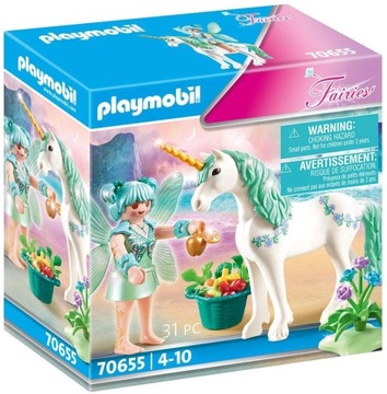 PLAYMOBIL 70655 ФЕЯ, КОРМЯЩАЯ ЕДИНОРОГА