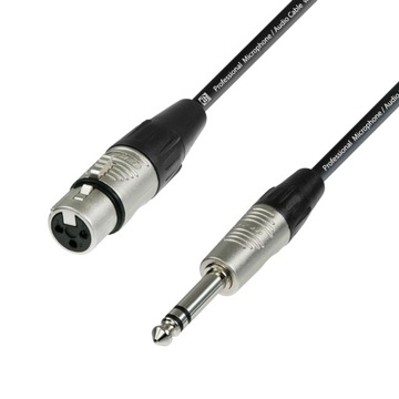 ADAM HALL K4BFV KABEL MIKROFONOWY JACK - XLR 3m