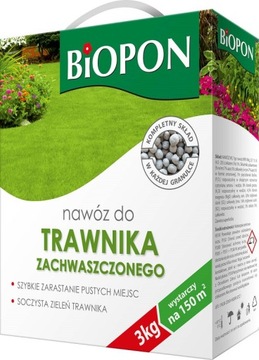 BiOPON nawóz do TRAWNIKA ZACHWASZCZONEGO 3kg