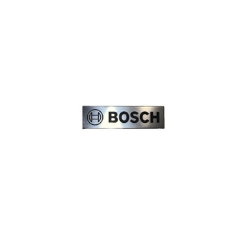 Naklejka Emblemat Logo BOSCH srebrna 74x20mm