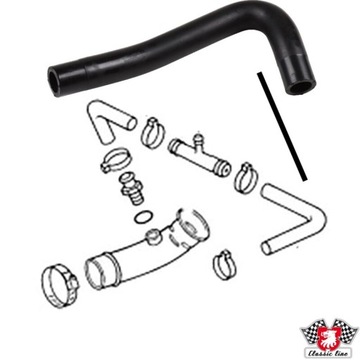 VW Garbus Przewód odpowietrzający