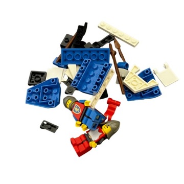 Lego 6017 Човник з Лицарями