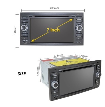 Радио Android 11 DVD GPS FORD Mondeo Focus Kuga PL