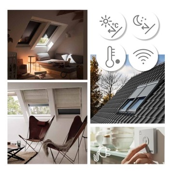ЭЛЕКТРИЧЕСКИЕ РОЛЬСТАВНИ VELUX SML МК08 78х140 внешний
