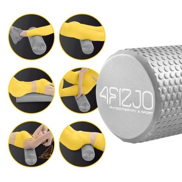 WAŁEK DO MASAŻU ROLLER FITNESS JOGA DUŻY 90 CM