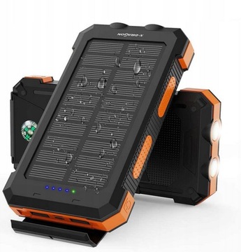 X-Dragon Wodoodporna Ładowarka Solarna 24000 mAh