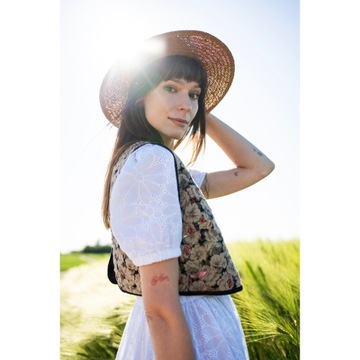 Женская и мужская летняя пляжная соломенная классическая регулируемая шляпа-каноте