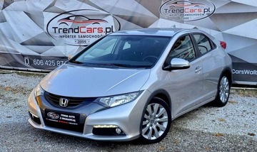 Honda Civic IX Hatchback 5d 1.4 i-VTEC 100KM 2013 Honda Civic 1.4 100 KM bezwypadkowa serwisowana Gwarancja 1.3 Benzyna 100KM, zdjęcie 2