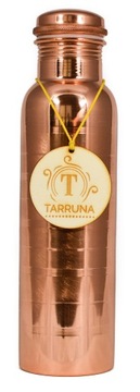 BUTELKA MIEDZIANA 900 ML - SZCZOTKOWANA - MIEDŹ