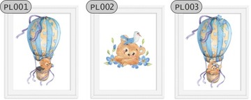 МЕДВЕДЬ КОТЕНОК ШАРОВОЙ ПОСТЕР 21х30 ДЛЯ РАМКИ А4