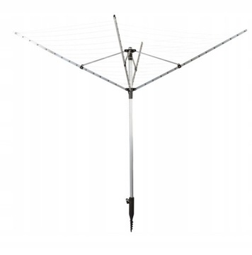 Садовая поворотная сушилка для белья, 260 см