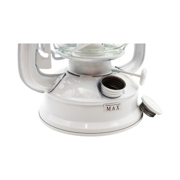 МАСЛЯНАЯ ЛАМПА РЕТРО С ФИТИЛЕМ + 3xМАСЛО 0,5л БЕЛАЯ