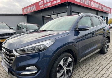 Hyundai Tucson III SUV 1.7 CRDi 141KM 2017 Hyundai Tucson 1.7D 141KM Autom.Led Navi Kam Skora4xGrzane Org.Lakier Fakt, zdjęcie 2