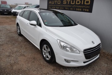Peugeot 508 I SW 2.0 HDi FAP 140KM 2011 Peugeot 508 Head-UP Duza-Nawigacja Klimatronic Tempomat Komputer Alu-Felgi, zdjęcie 37