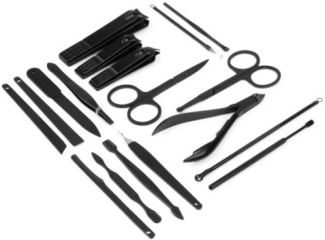 НАБОР ИЗ 16 ИНСТРУМЕНТОВ ДЛЯ МАНИКЮРА ПЕДИКЮРА КЛИППЕРЫ ДЛЯ НОГТЕЙ