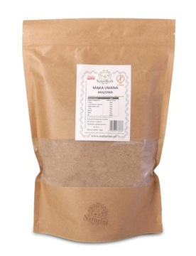 MĄKA LNIANA BEZGLUTENOWA do chleba 1KG NaturHerb
