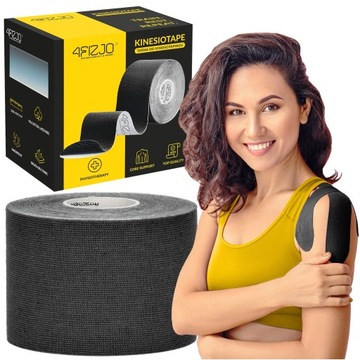 TAŚMA KINESIO KINEZJOLOGICZNA TEJPY PLASTRY TAPE KINESIOTAPING WODOODPORNE