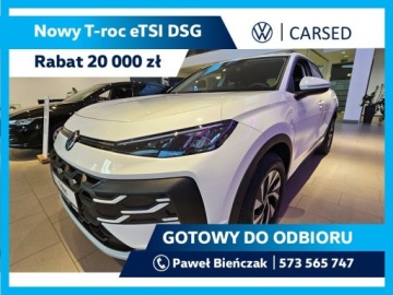 Volkswagen T-Roc II 1.5 eTSI 116KM 2026 Volkswagen T-Roc Life 1.5 eTSI 116 KM DSG 7/Kamera